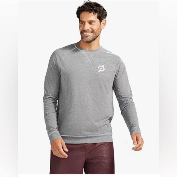 Peloton Men’s Dreamblend Crewneck Pullover Heather Gray , size Small - Picture 10 of 10